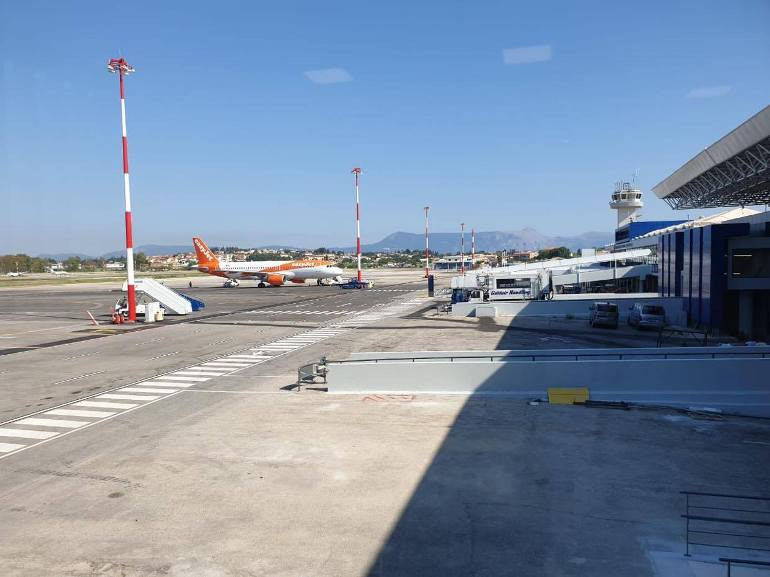 Corfu Airport reopens on Tuesday 5 December